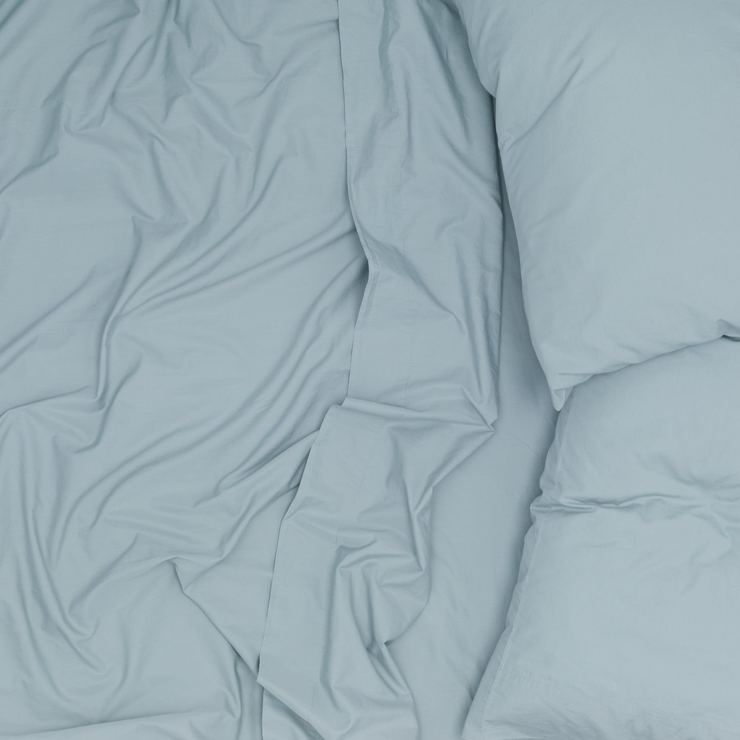 Essential Percale Sheet Set - Sky