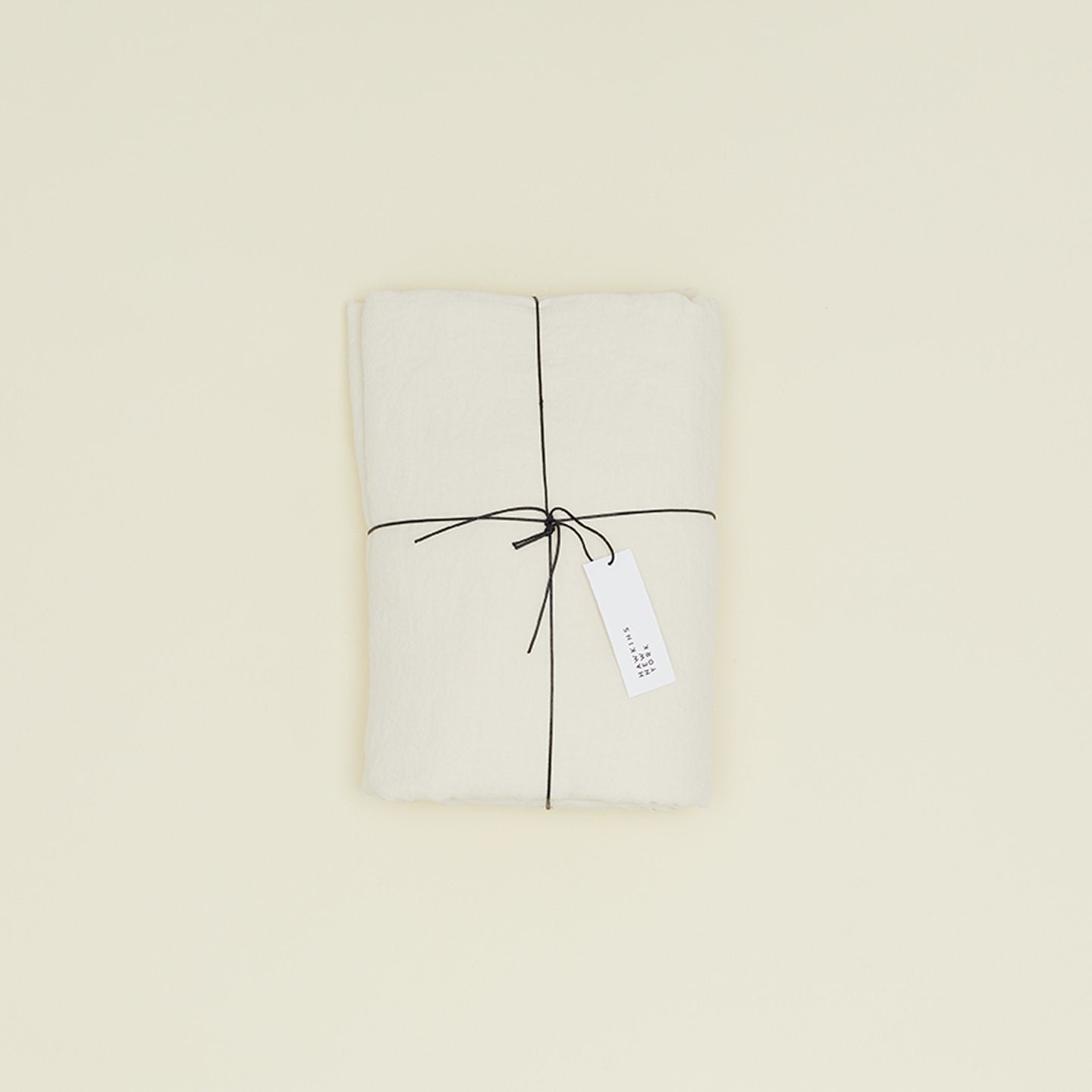 Simple Linen Duvet - Ivory