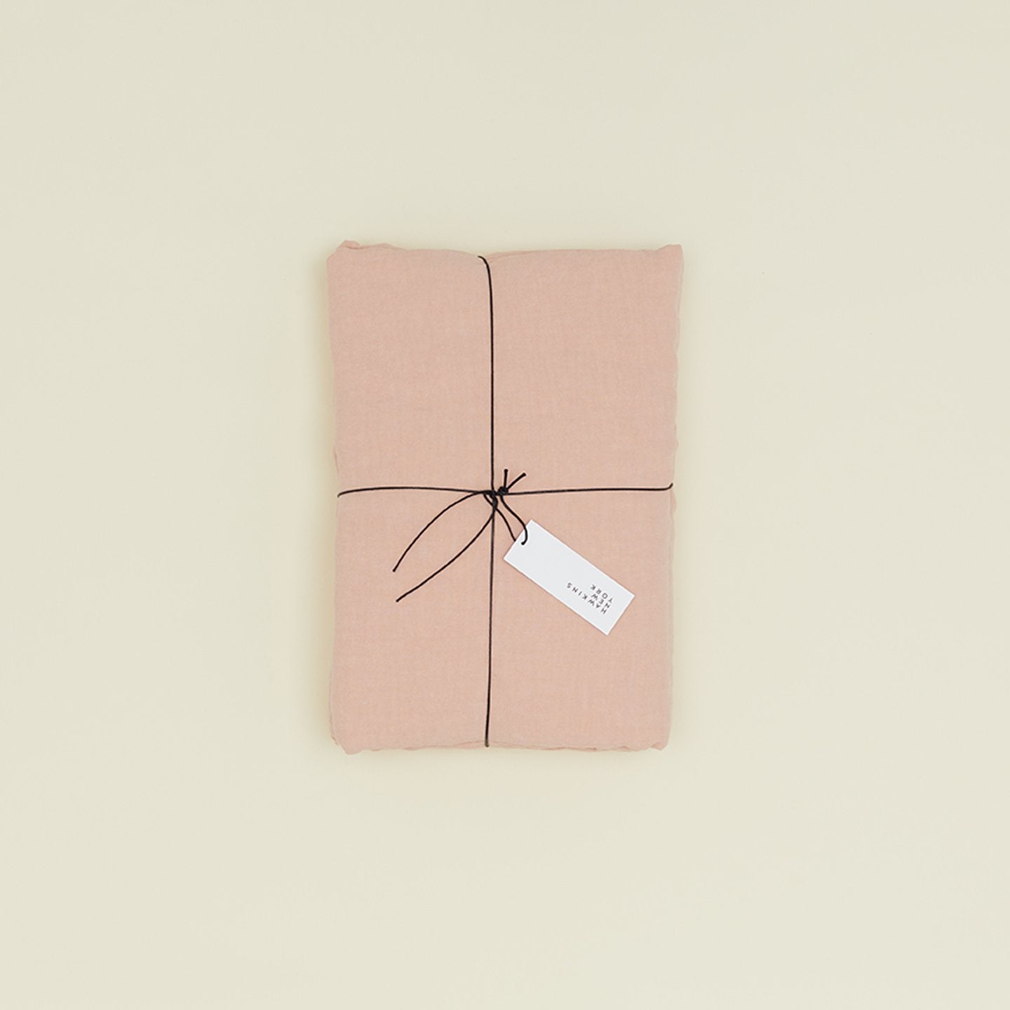 Simple Linen Duvet - Blush