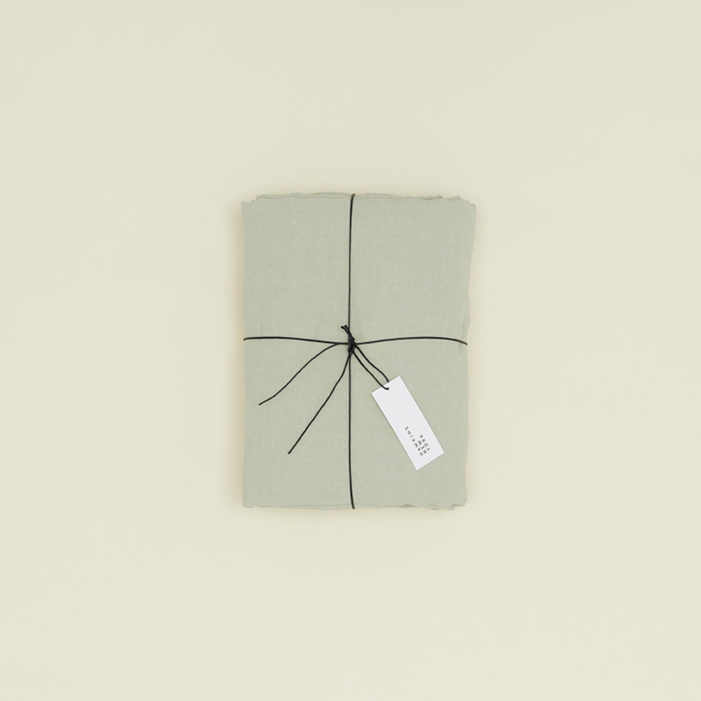 Simple Linen Duvet - Sage