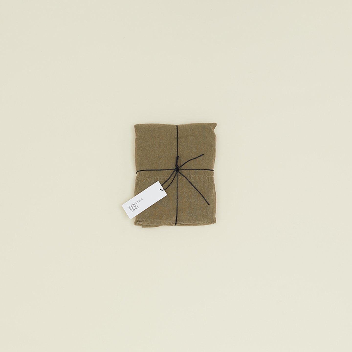 Simple Linen Pillowcases - Olive