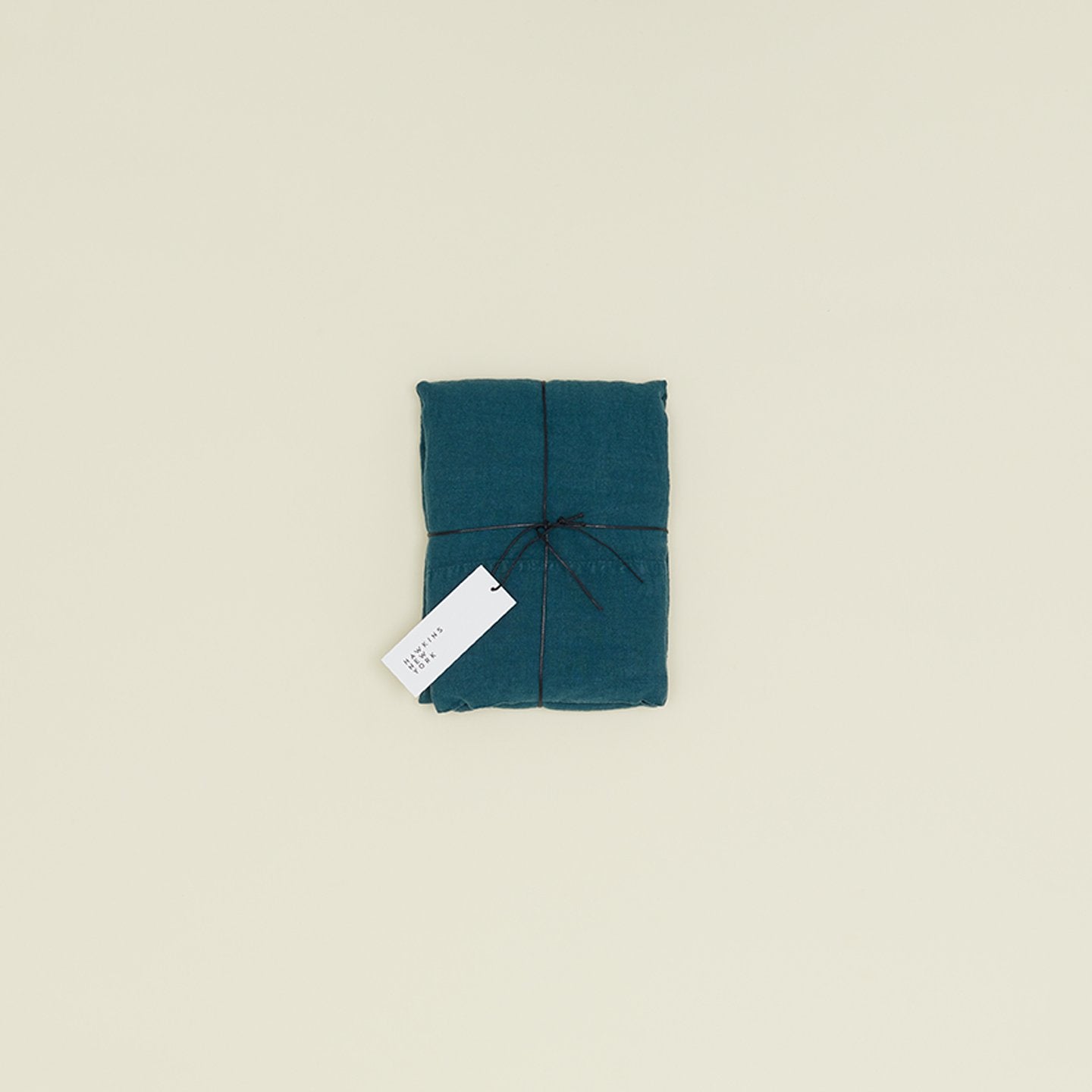 Simple Linen Pillowcases - Peacock