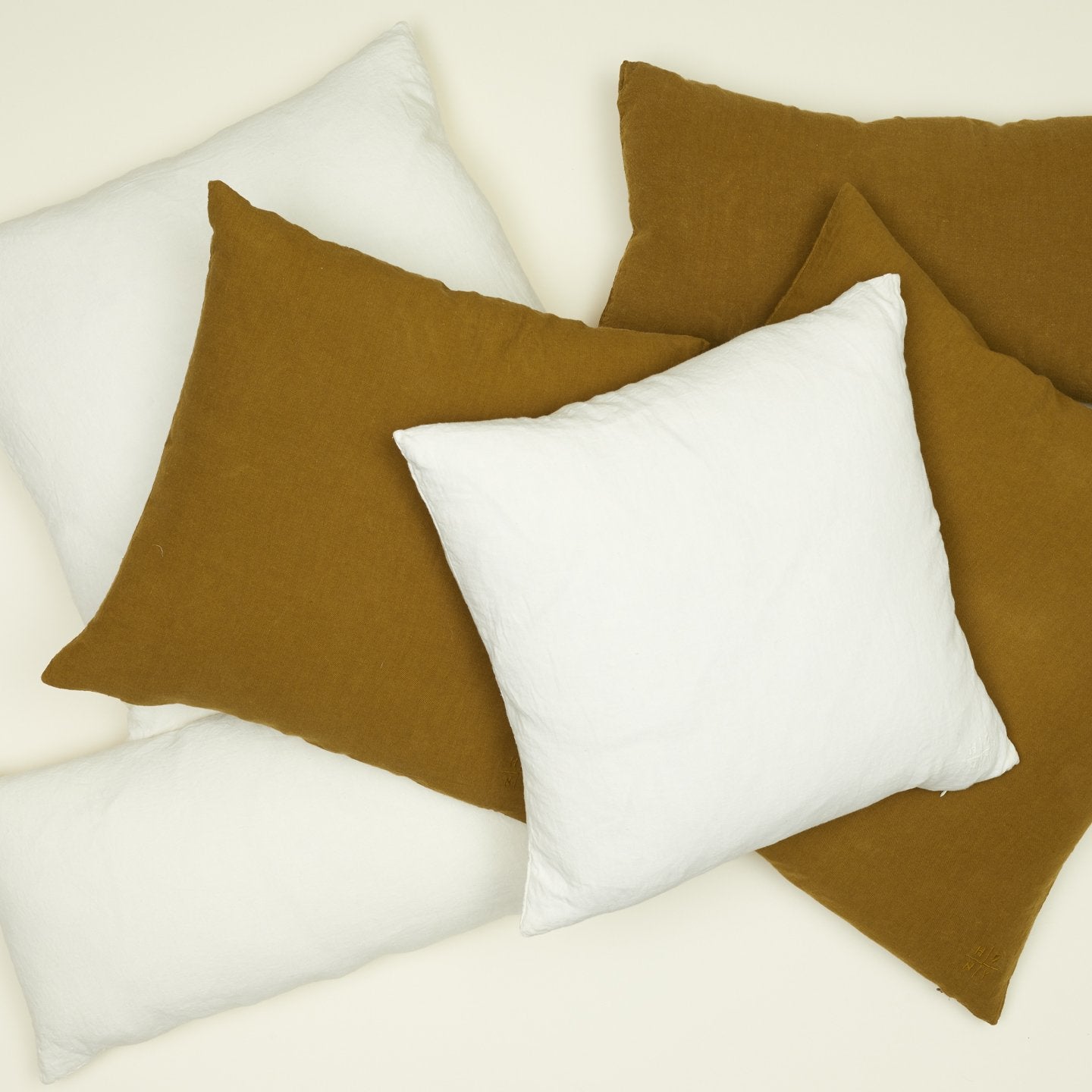 Simple Linen Euro Sham - Ivory