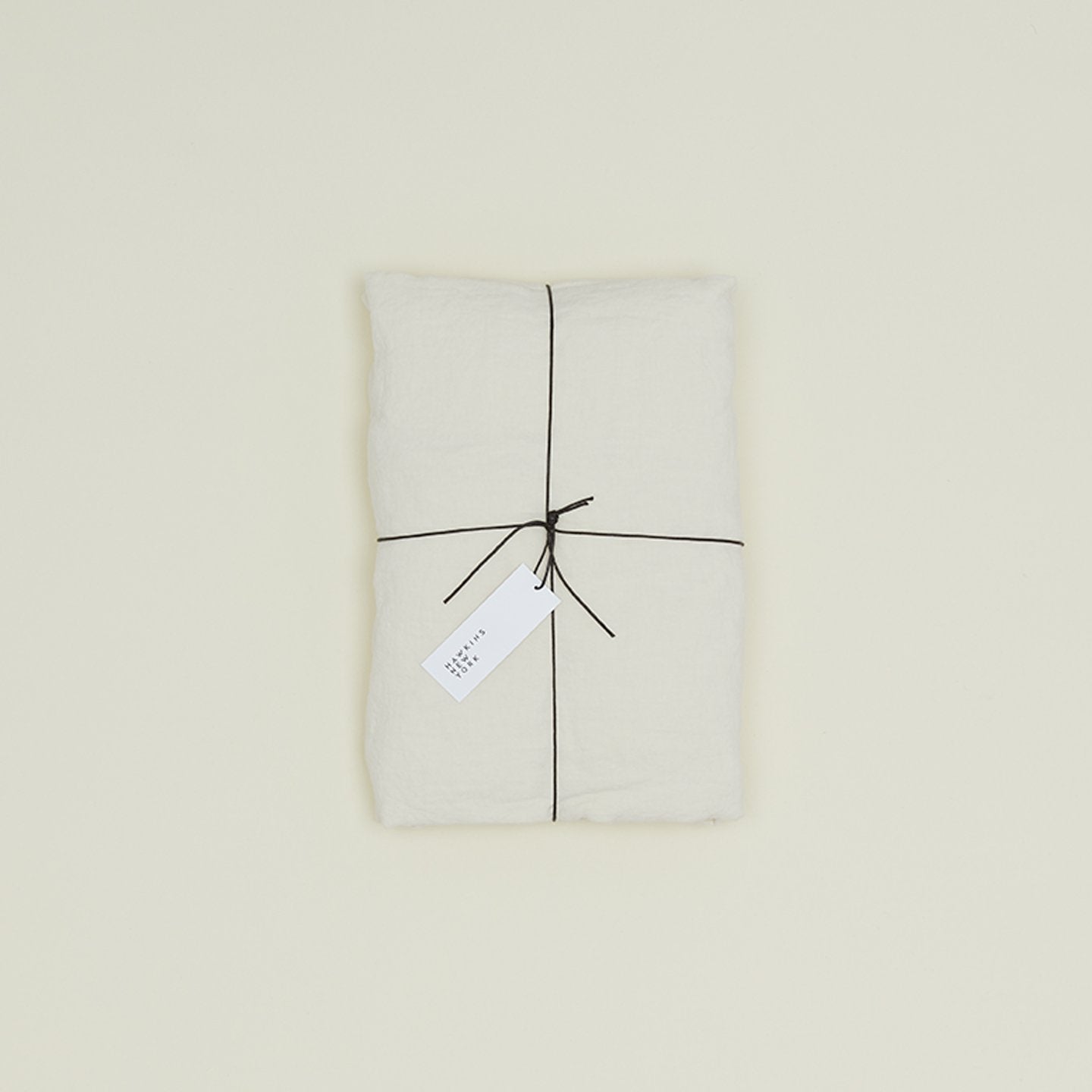 Simple Linen Fitted Sheet - Ivory