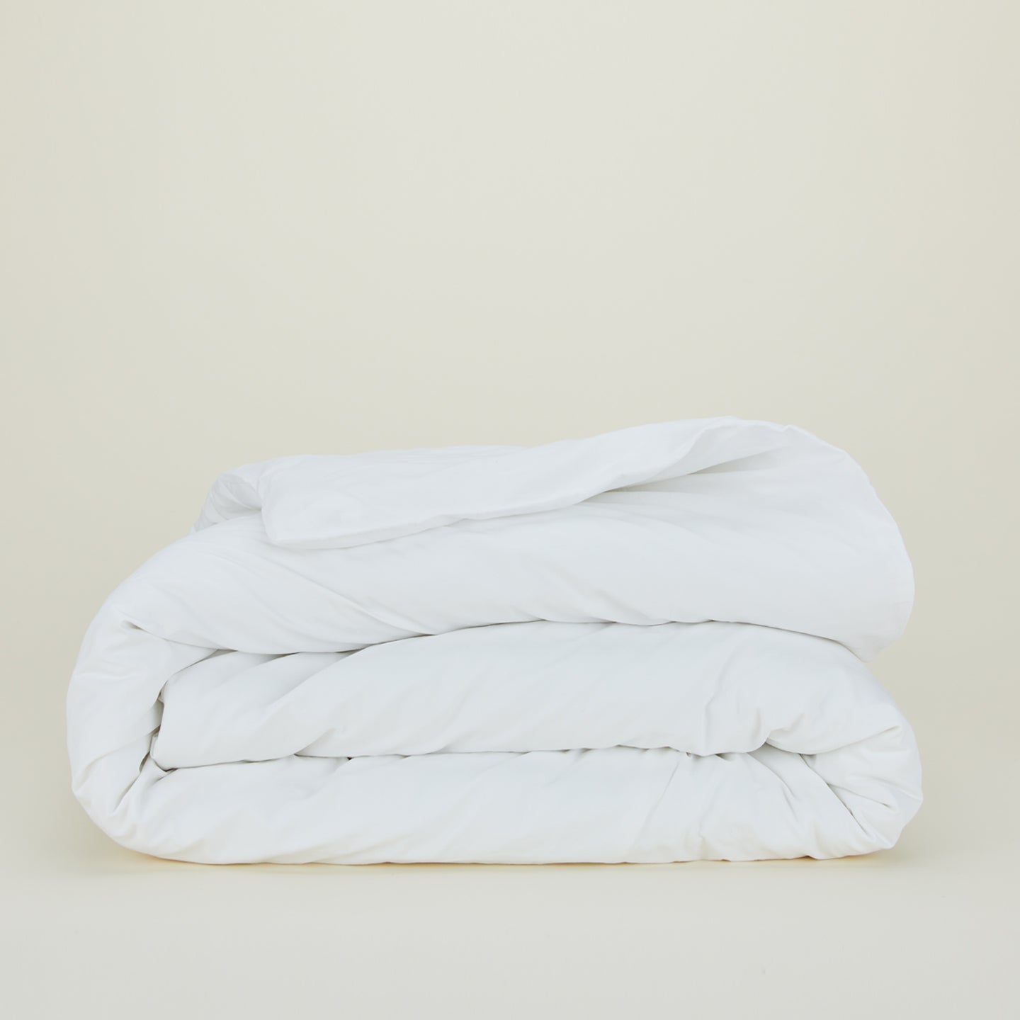 Essential Percale Duvet - White