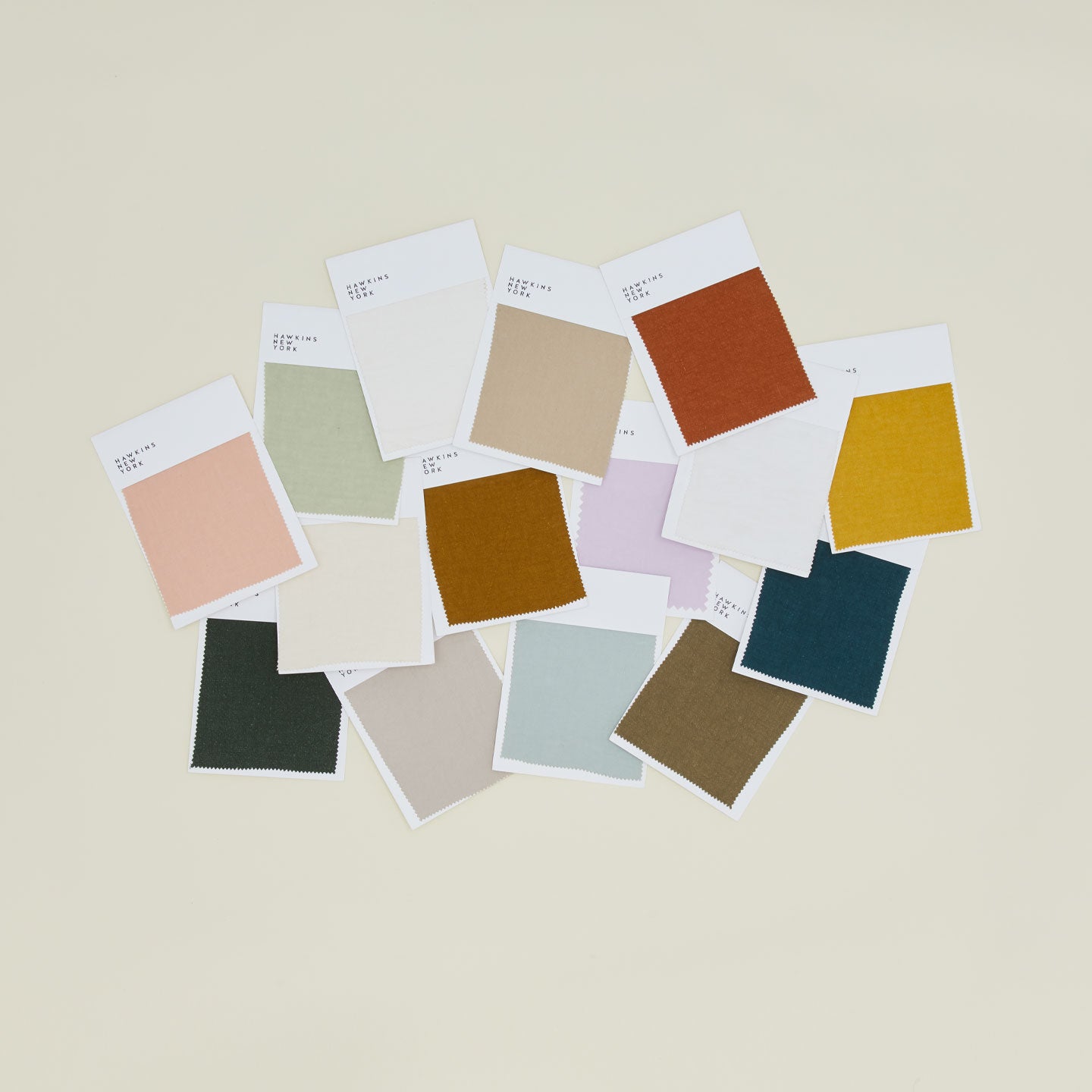 Simple Linen Swatch in various colors.